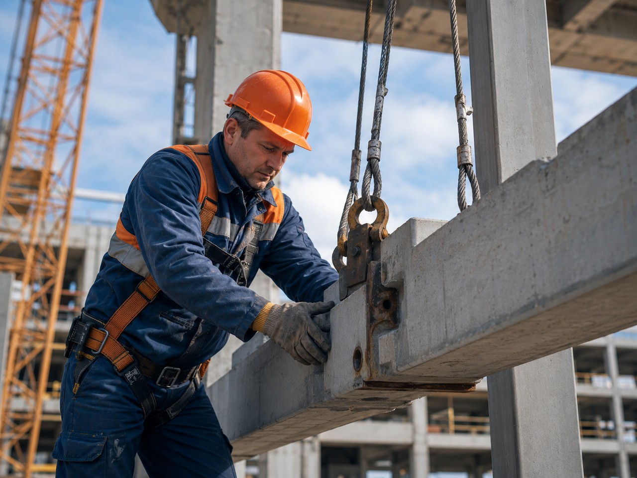 Монтажник по монтажу стальных и железобетонных конструкций (2–7 разряды)